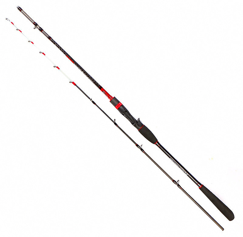 Carbon 2-Piece Slow Pitch Jigging Boat Rod, Soft Action – product photo