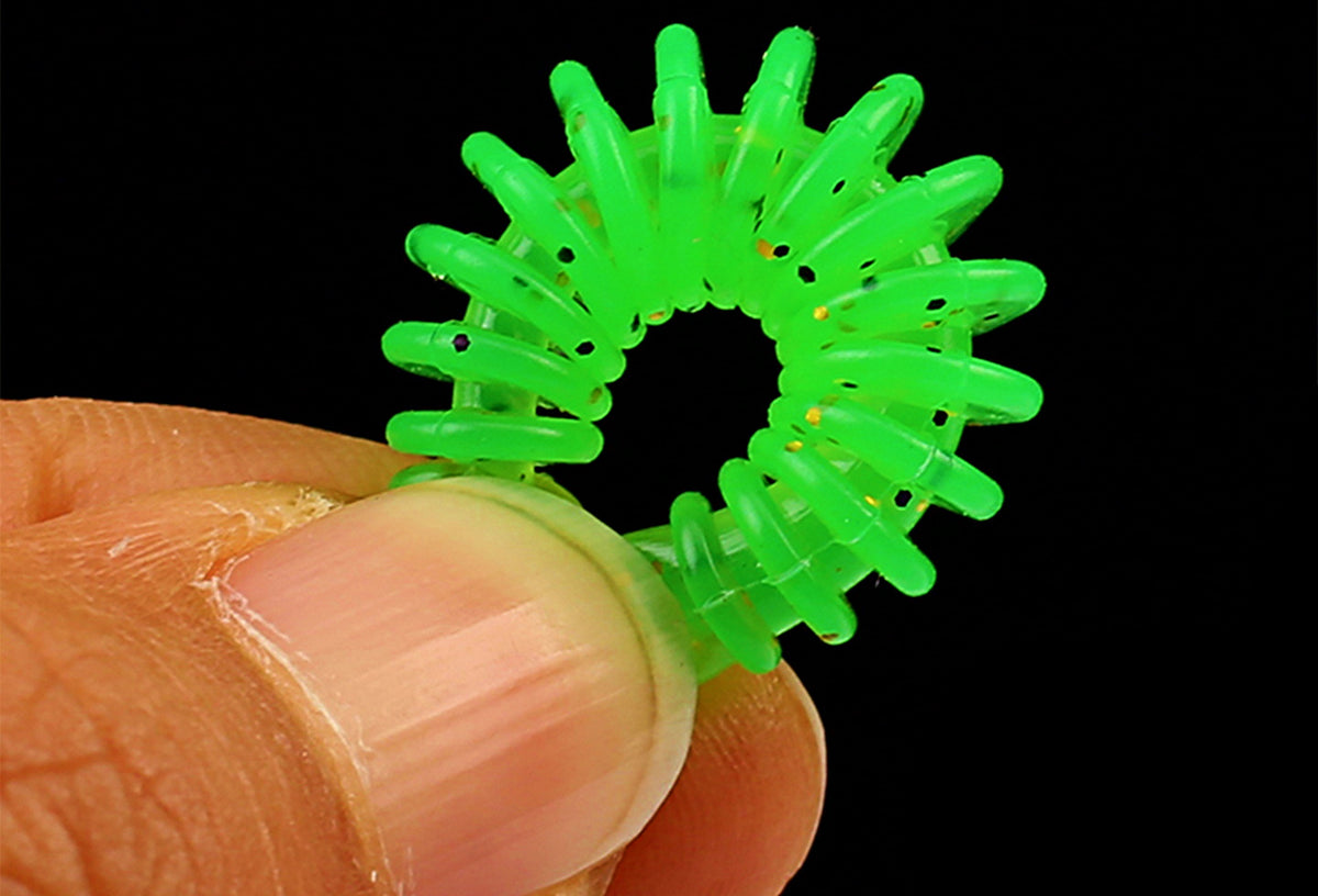 Slow Sinking Micro Soft Bait Grubs, 3.5 & 5 cm, 10-Pack – product photo