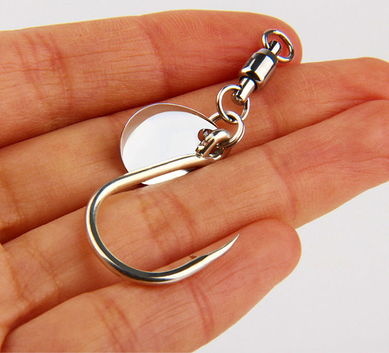 Spinner Blade Single Hook, Bearing Swivel, 1/0–5/0 – product photo