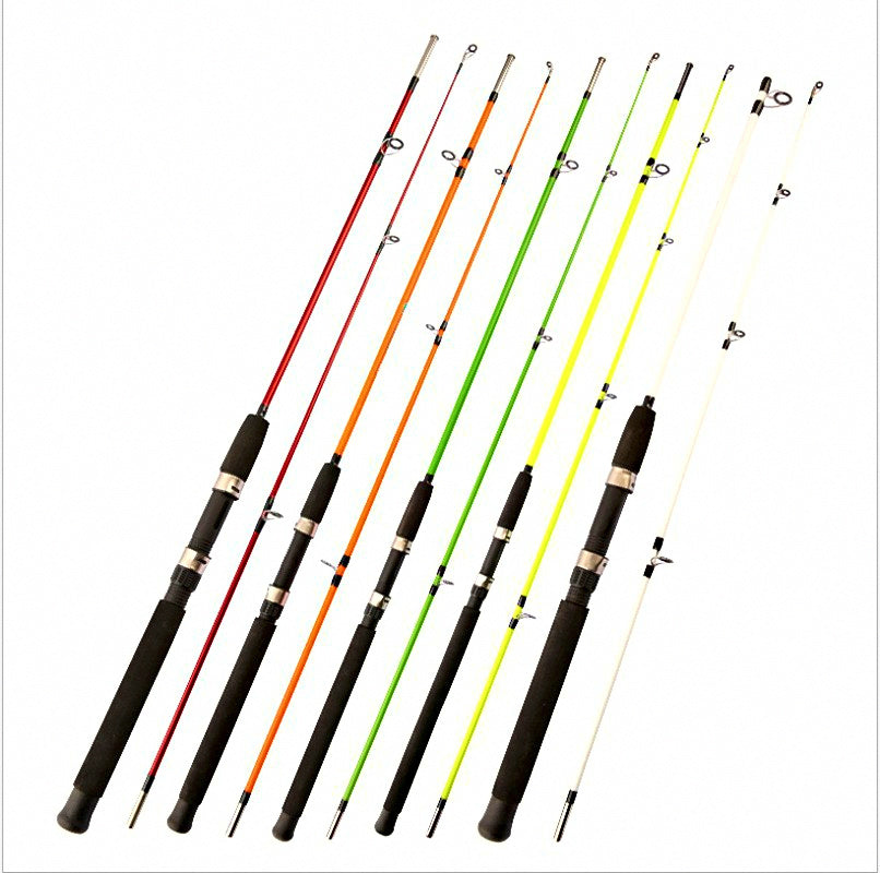 Solid Fiberglass 2-Piece Boat Rod, 60 cm–3 m (2–10 ft) – product photo