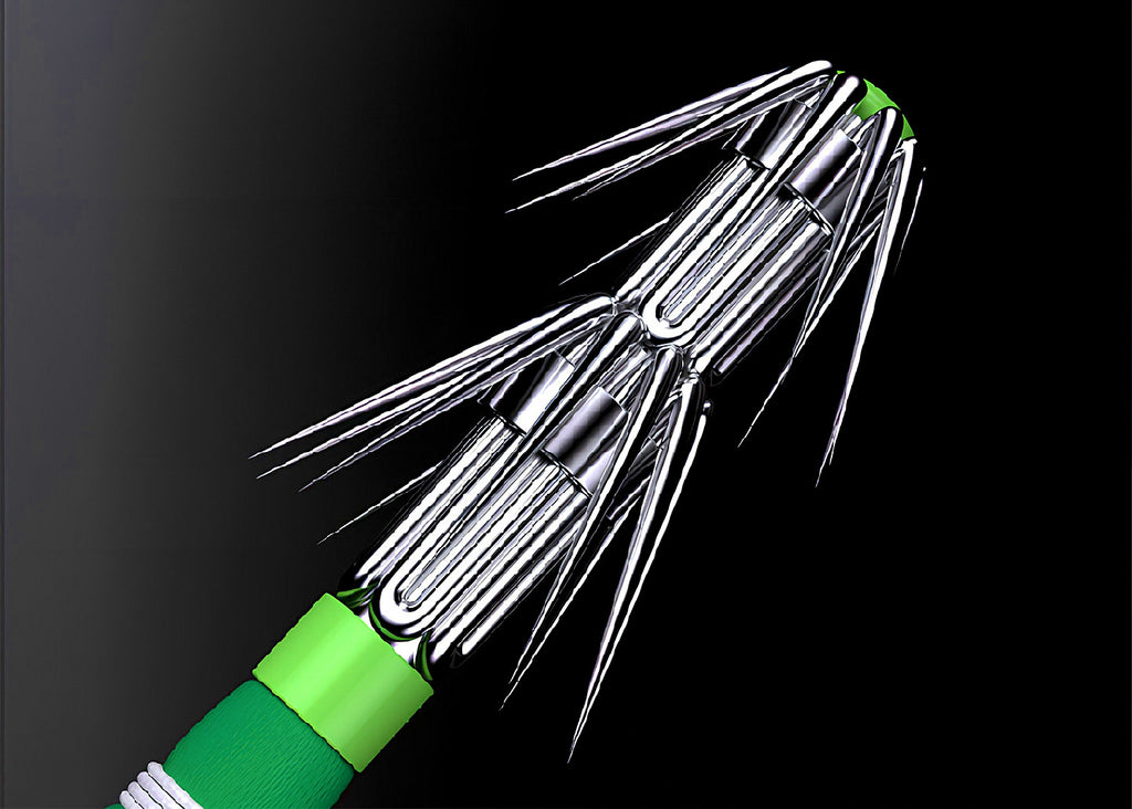Glow UV Rocket Squid Jig Umbrella Hook Rig, 1 or 2 Pack – product photo