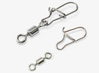 Fishing Swivel with D-Type Snap, 20 Pack, Sizes 6–14 – product photo