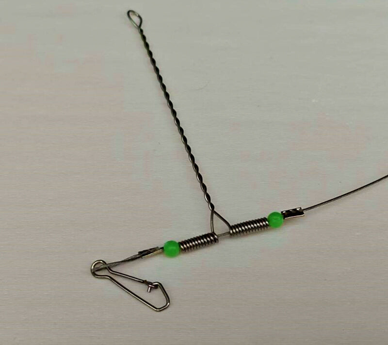 Wire Leader Multi-Hook Dropper Rig, 2–5 Hooks – product photo