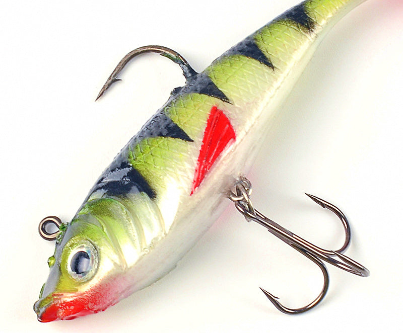 T-Tail Soft Swimbait with Lead Head, 8 cm & 10 cm – product photo