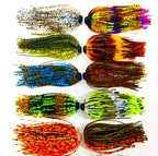 Silicone Skirt Tassel with Flash, DIY Jig & Lure Skirt – product photo