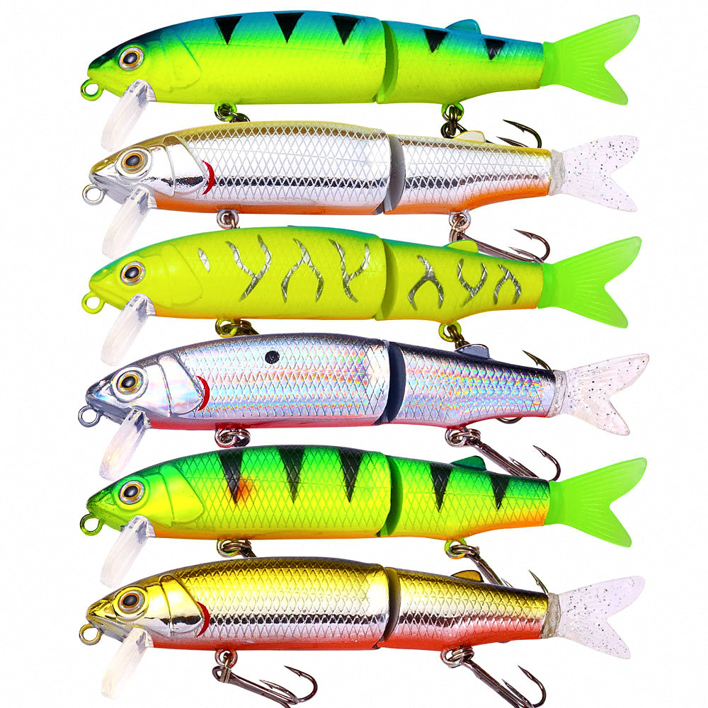 Jointed Sinking Minnow Hard Bait, 14.5 g (0.5 oz), 11.5 cm – product photo