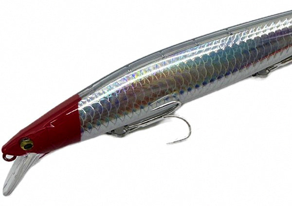 Long Cast Minnow Hard Bait, 160 mm (6.3 in), 27–33 g – product photo