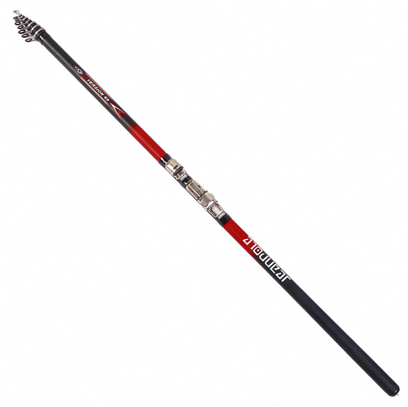 Carbon Telescopic Rock & Surf Fishing Rod, 3.6–6.3 m (12–21 ft)