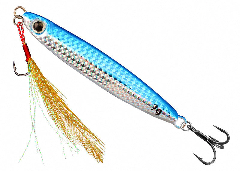Laser Fish-Scale Metal Jig, 7–40 g (0.25–1.4 oz) – product photo