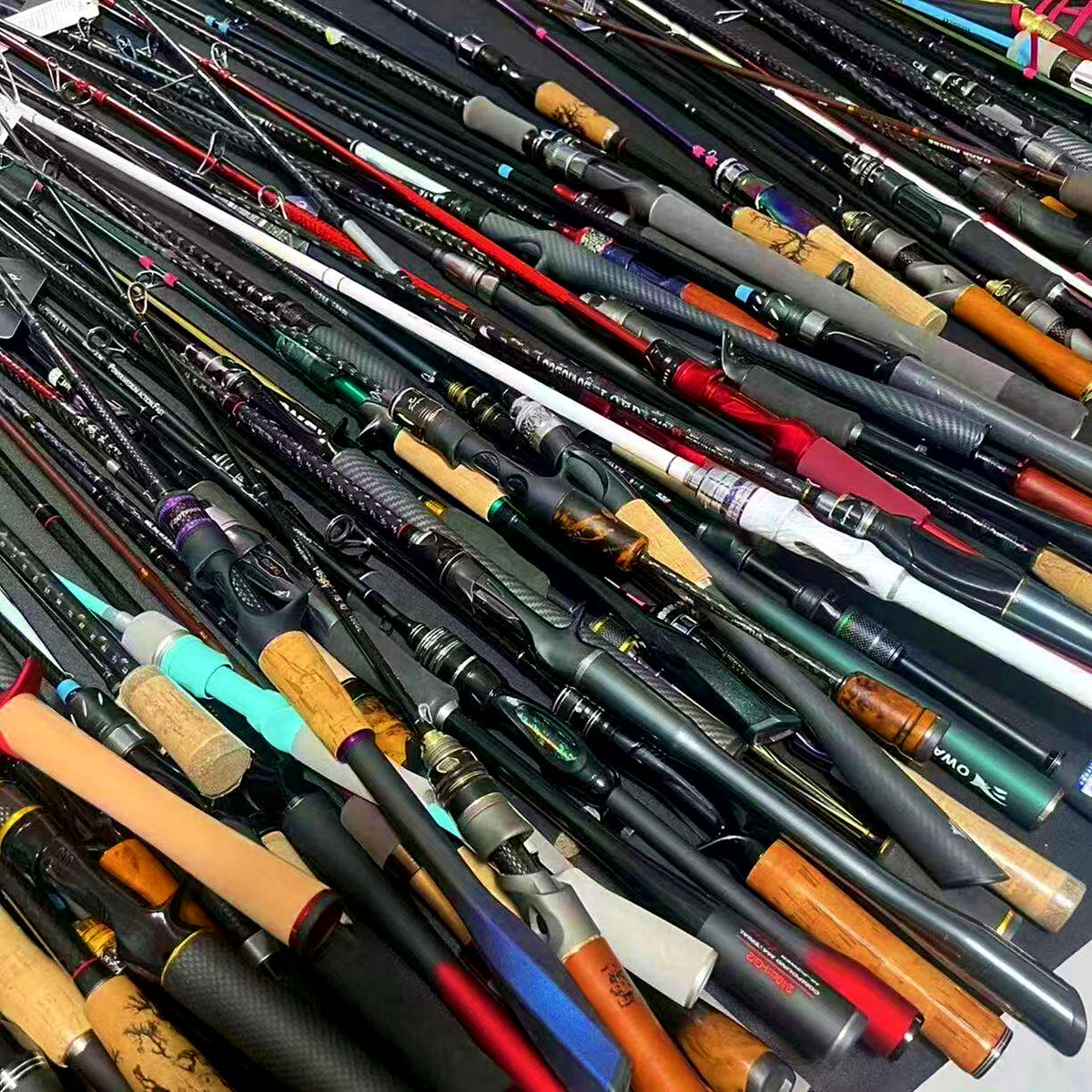 Two-Piece Lure Rod & Reel Combo, 1.65–2.4 m (5.4–7.9 ft) – product photo