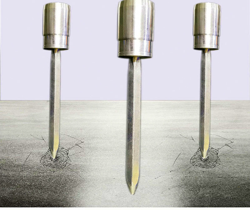 Rod Holder Sleeve Tube with Ground Spike, Aluminum or Stainless – product photo