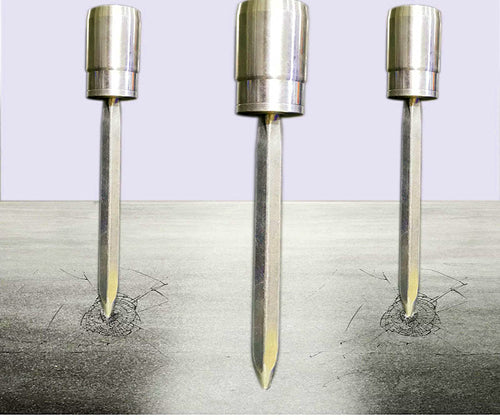 Rod Holder Sleeve Tube with Ground Spike, Aluminum or Stainless – product photo