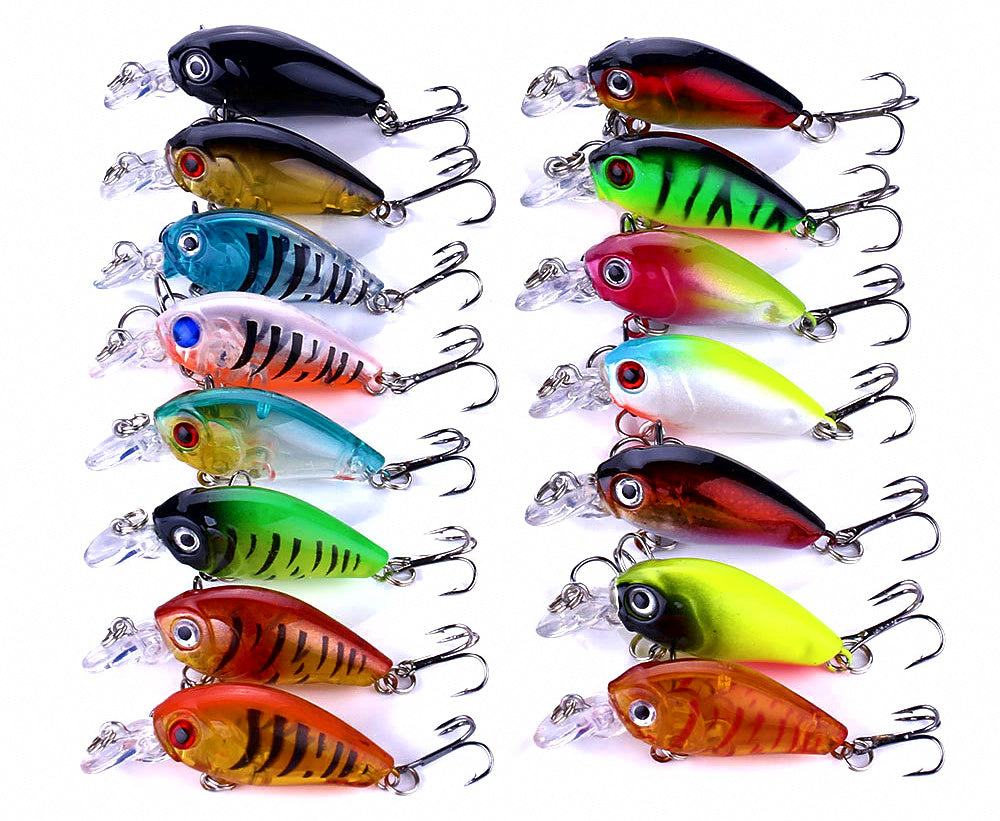 Mini Floating Minnow Lure, 4.5 cm (1.8 in) 4 g, Size 8 Hook – product photo