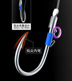 Live Shrimp Bait Hook with Spring, High-Carbon Steel – product photo