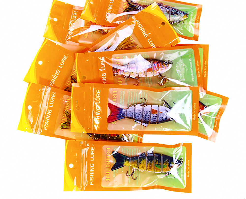 Jointed Swimbait Lure, 10 cm 18 g (0.6 oz), Size 6 Hooks – product photo