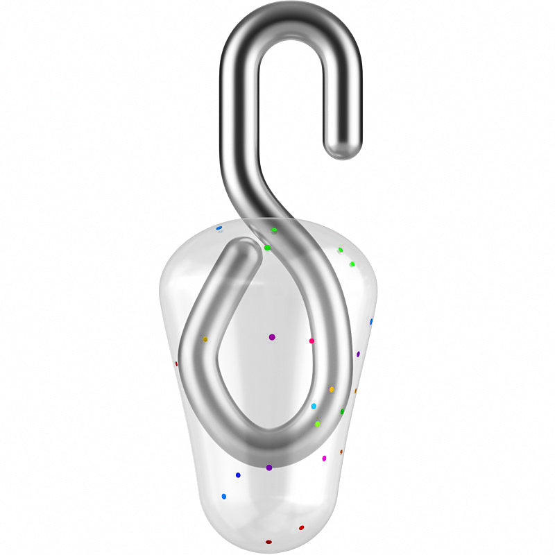 Dropper Line Quick Clips with Anti-Tangle Beads, Silicone