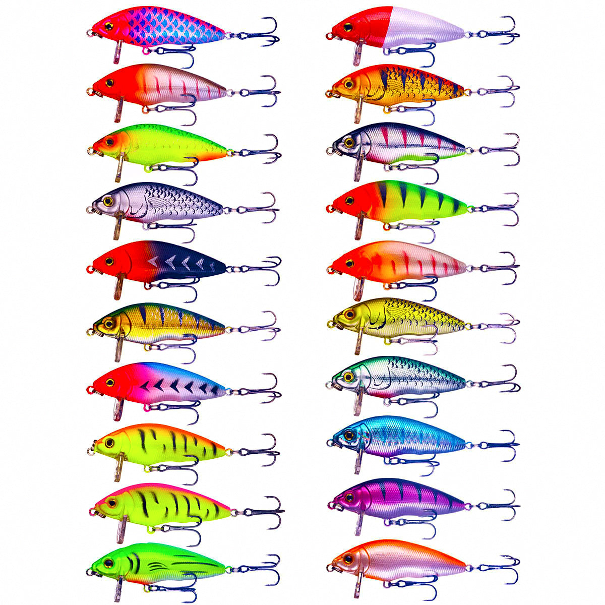 Long Cast Minnow Hard Bait, 7 cm (2.8 in), 8.4 g (0.3 oz)