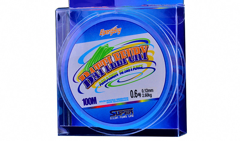 Nylon Fishing Line, 100 m (109 yd), #0.6–#8 – product photo