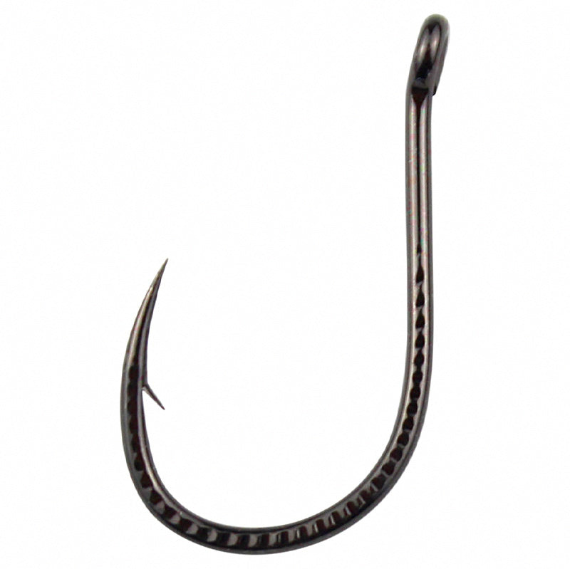 Barbed Eyed Saltwater Hooks, Bulk 50 Pack, Sizes 0.8–16