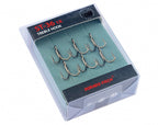Barbed Treble Hooks for Lures, Sizes 4-10, 6-Pack – product photo