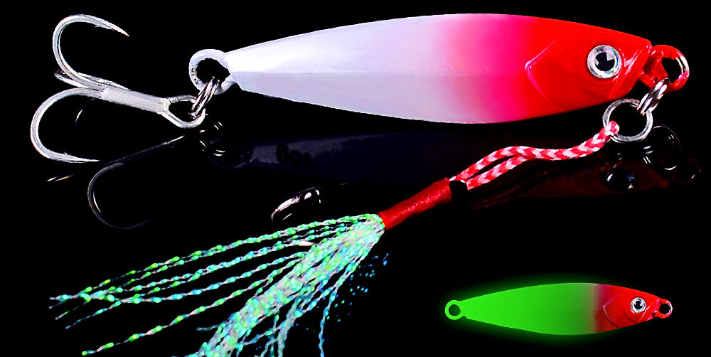 Lead Metal Jig with Double Hooks, 7–30 g (0.25–1.06 oz) – product photo