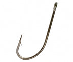 Stainless Steel Long Shank Barbed Eyed Hooks, Size 1-10 – product photo