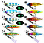 Casting Metal Jig, 40–80 g (1.4–2.8 oz), Glow Options – product photo