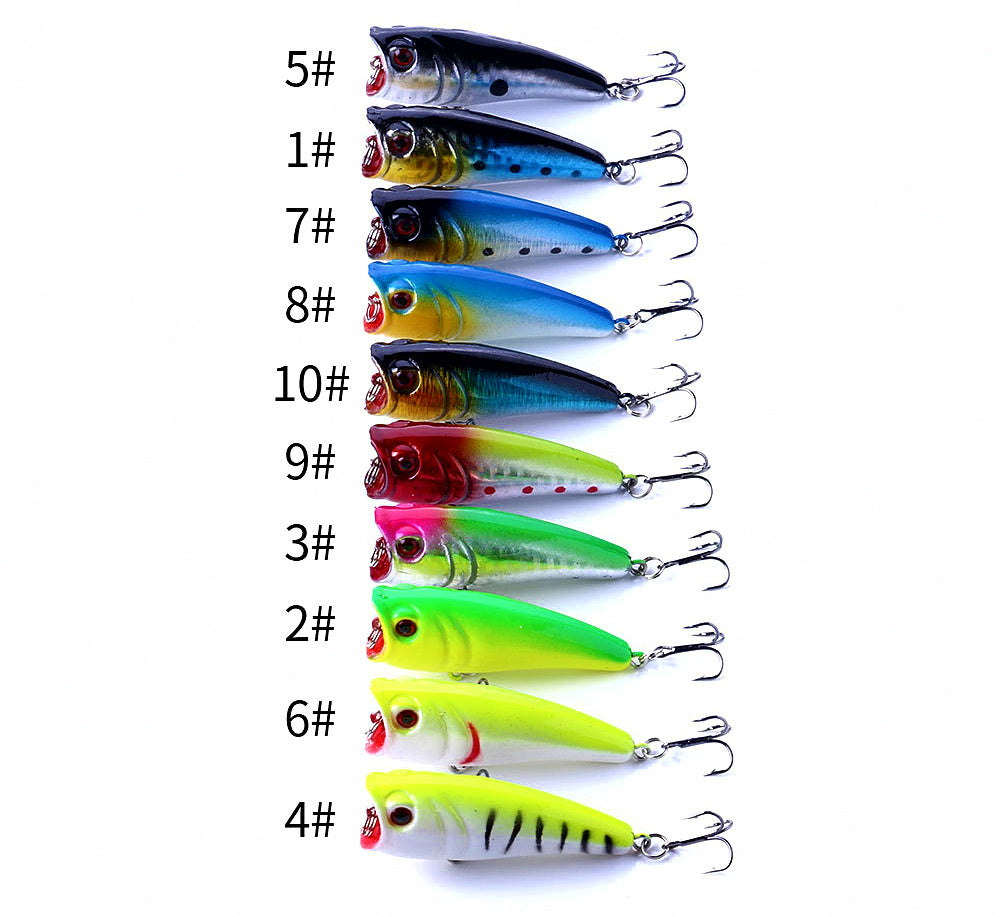 Floating Popper Lure, 6 cm (2.4 in), 7 g (0.25 oz) – product photo