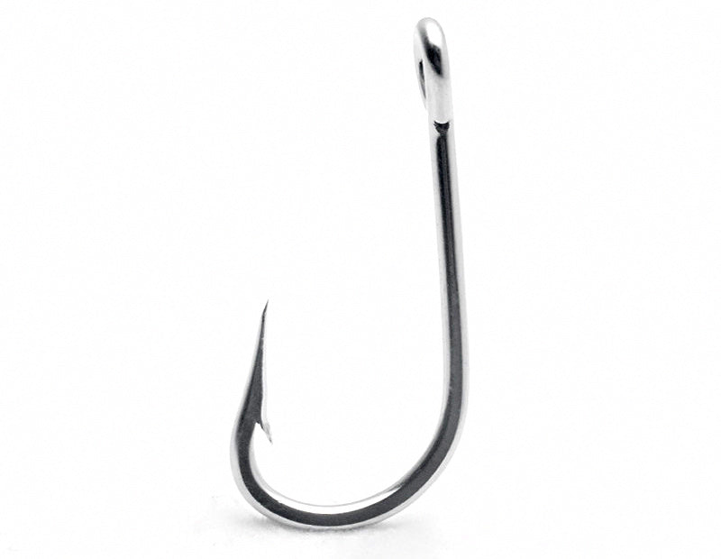 Stainless Steel Shark & Tuna Hooks, 5-Pack, 2/0–13/0 – product photo