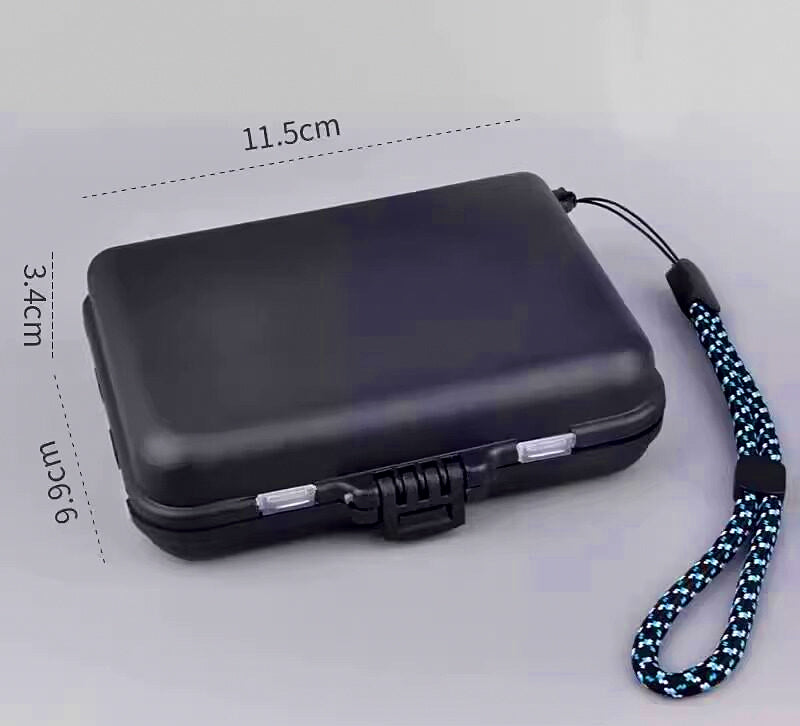 Plastic Lure Tackle Box, 9 or 12 Compartments – product photo