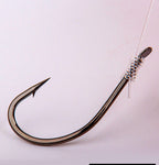 Snelled Barbed Hooks with Leader, Tub Pack, Size 10–28 – product photo