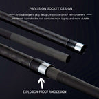 Extra Heavy Boat Rod, Carbon, 2.28–2.67 m (7.5–8.8 ft) – product photo