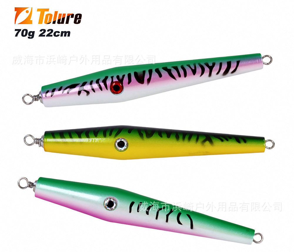 Wooden Floating Pencil Bait, 70 g (2.5 oz), 22 cm (8.7 in) – product photo