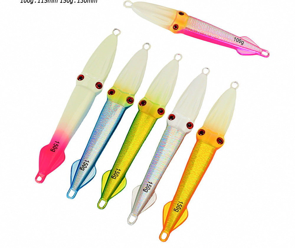 Glow Slow Pitch Jig, 100–150 g (3.5–5.3 oz) – product photo