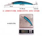 Long Lip Floating Minnow Lure, 23 g (0.8 oz), 20 cm (7.9 in) – product photo