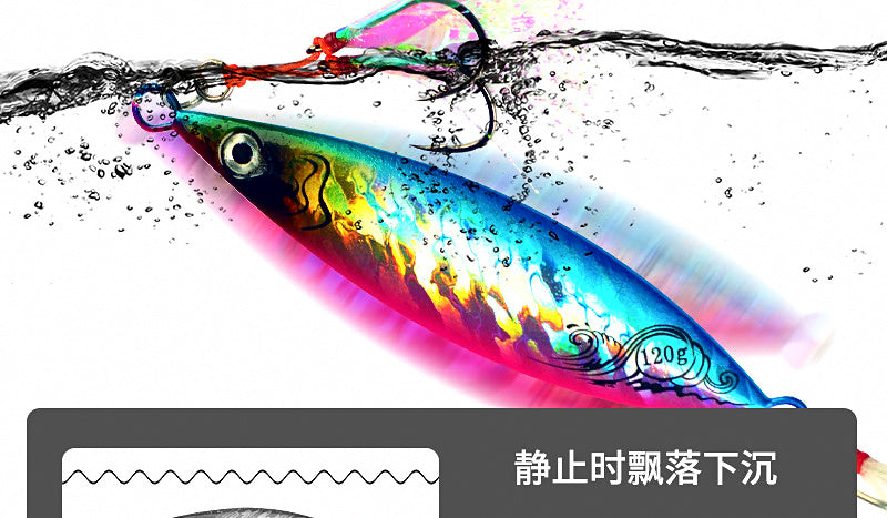 Slow Pitch Metal Jig, 20–200 g (0.7–7.1 oz) – product photo