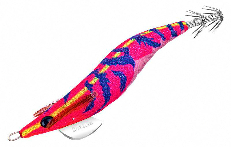 Cloth-Wrapped Wood Shrimp Squid Jig, 10.5–30 g (0.4–1.1 oz) – product photo