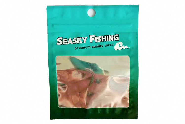 Blue Resealable Lure Storage Bag, 8.5 x 11 cm (3.3 x 4.3 in) – product photo