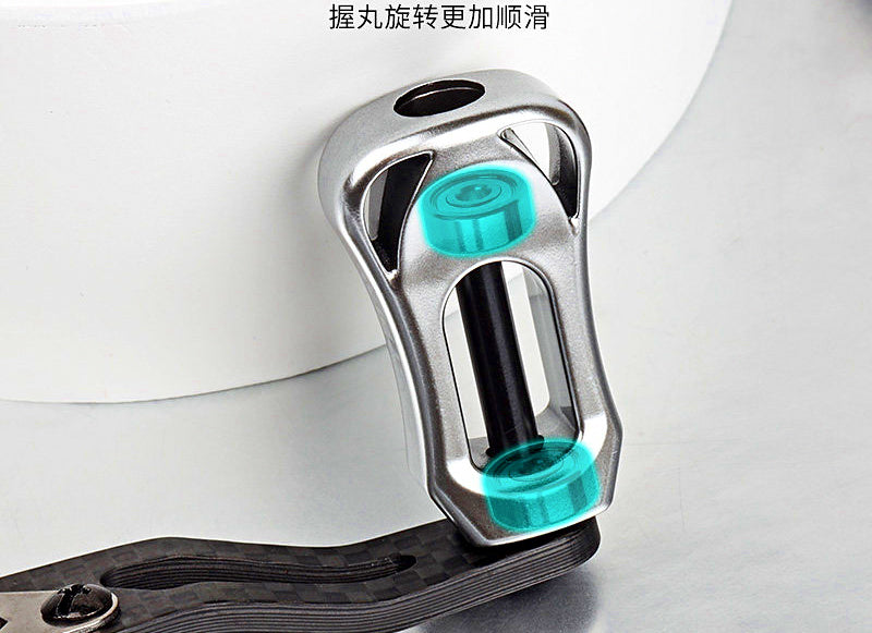 Carbon Fiber Baitcasting Reel Handle, 95 / 106 mm (3.7 / 4.2 in) – product photo