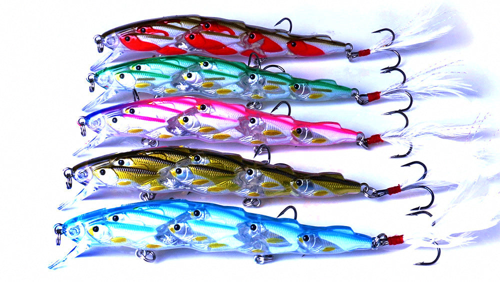Slow-Sinking Minnow Lure, 11.5 cm 15.7 g (0.55 oz) – product photo