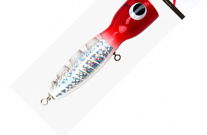 Wooden Popper Lure for Tuna, 120 g (4.2 oz), 19 cm (7.5 in) – product photo