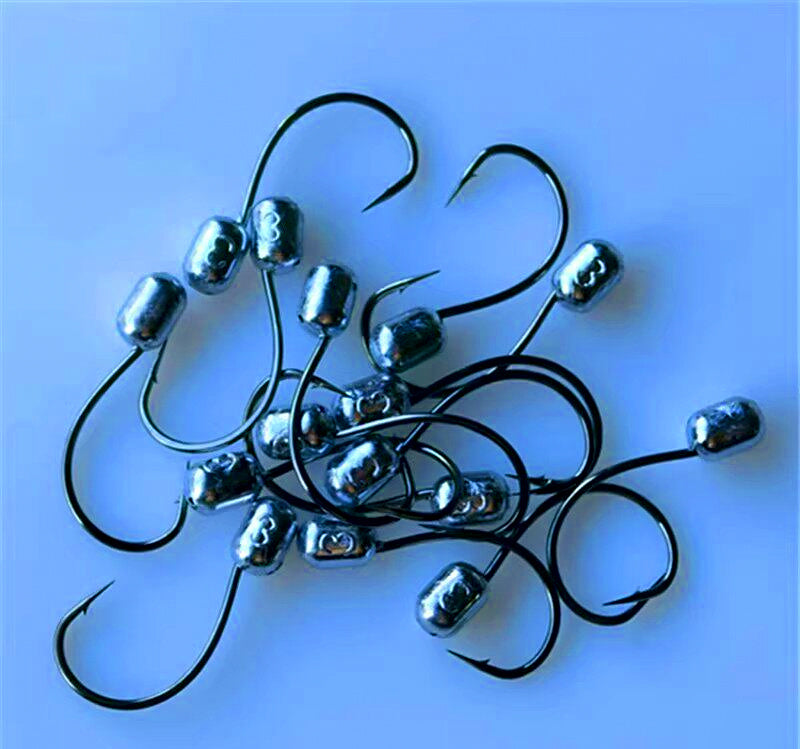 Lead Jig Head Hooks, 2–20 g (0.07–0.7 oz), 1/0–3/0 – product photo
