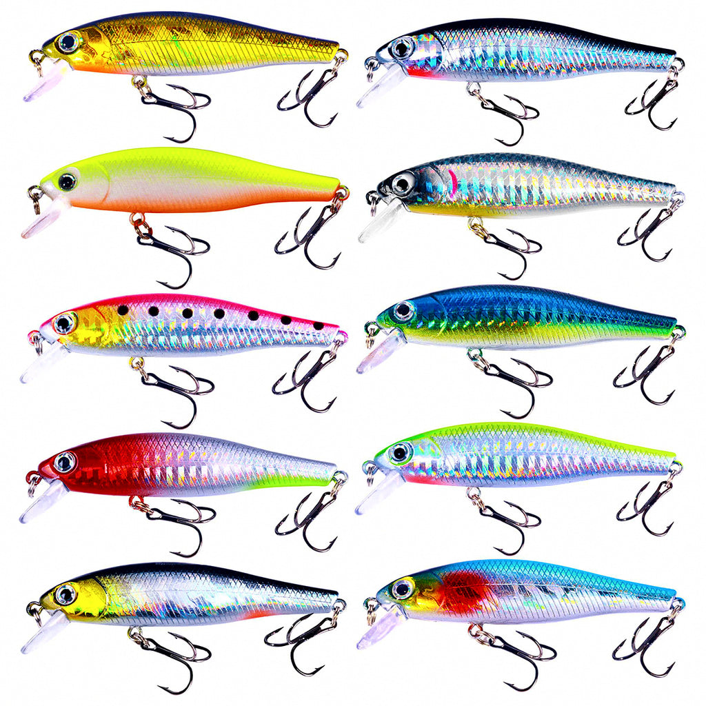 Suspending Minnow Hard Bait, 9 g (0.32 oz)