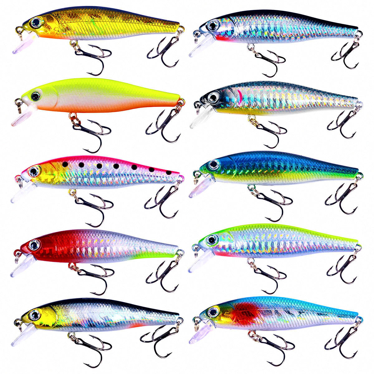 Suspending Minnow Hard Bait, 9 g (0.32 oz)