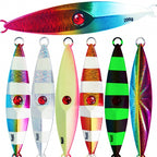 Laser Glow Metal Jig, 200 g & 250 g (7.1 & 8.8 oz)