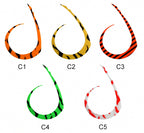 Handmade Silicone Skirt Streamer for Hooks and Lures, 1 Pack – product photo