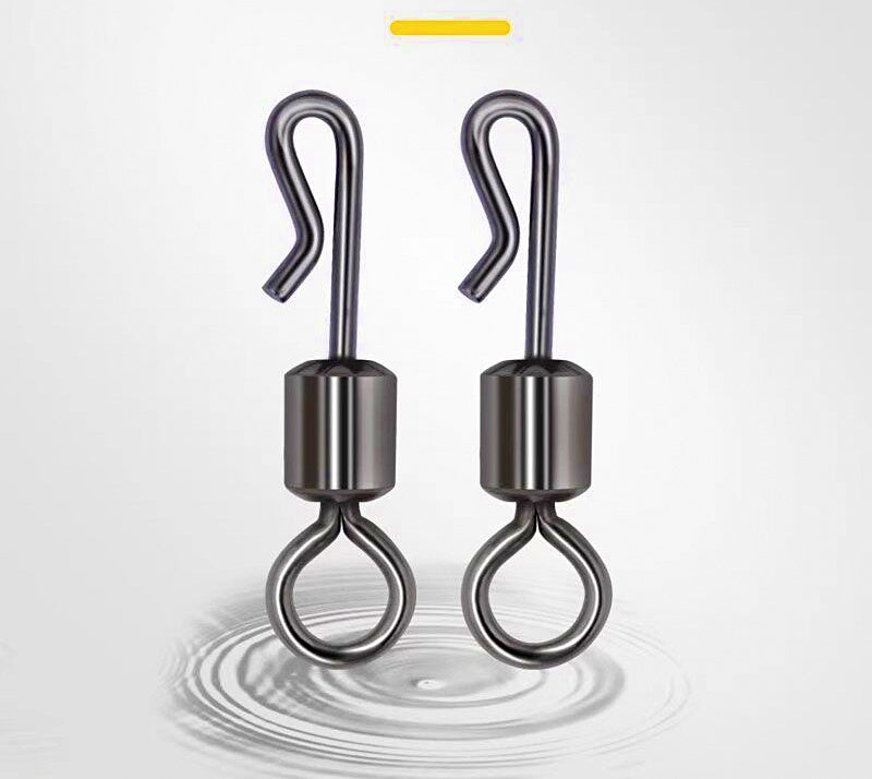 Q-Type Swivels & Anti-Tangle Tubes for Bottom Fishing Rigs – product photo