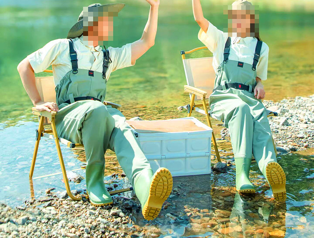 Waterproof Nylon Waders, Wading Pants for Men & Women – product photo