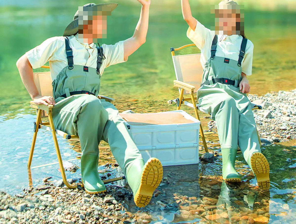 Waterproof Nylon Waders, Wading Pants for Men & Women – product photo