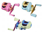 Round Baitcasting Reel, Macaron Colors, Left or Right Hand – product photo